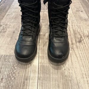 Black Combat Boots
